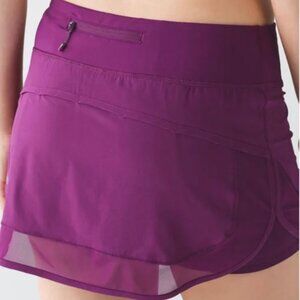 Lululemon Hotty Hot Skirt - Size 6 - Color: Chilled Purple